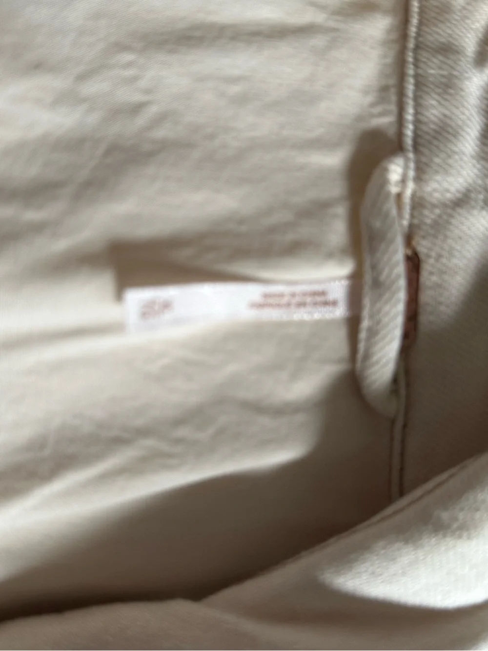Free People Cream Utility Jacket with Button Front - Picture 15 of 16